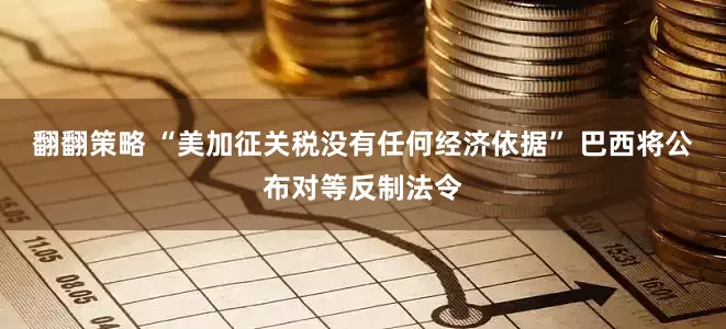 翻翻策略 “美加征关税没有任何经济依据” 巴西将公布对等反制法令